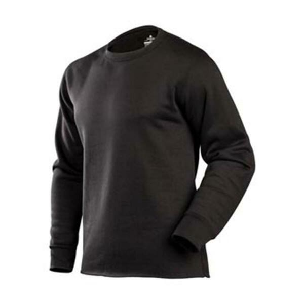 Coldpruf Men Expedition Base Layer Crew- Black - Extra Large 560263